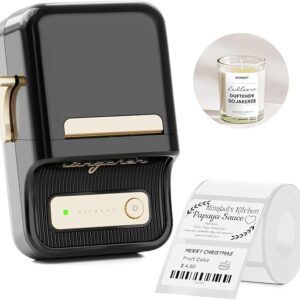NIIMBOT B21 Label Printer,Bluetooth Thermal Label Maker,