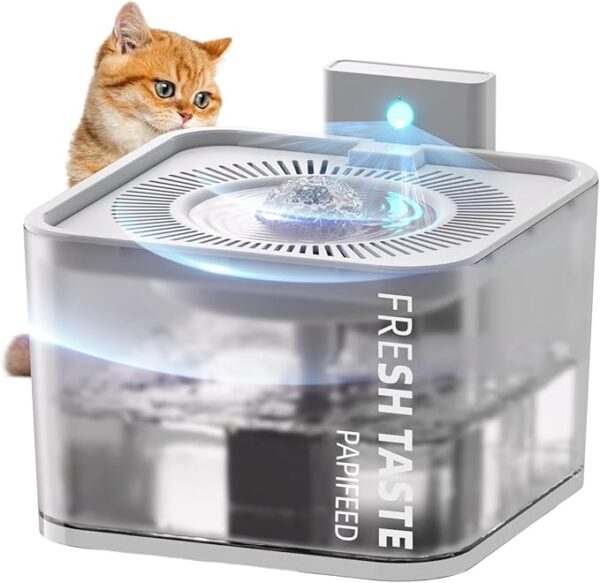 Silent Leak Proof Cat Drinking Fountain 3 Liter