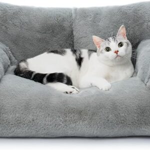 MEWOOFUN Cat Couch Bed for Indoor Cats,