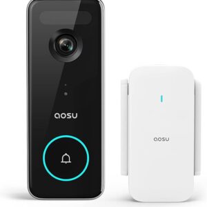 AOSU Doorbell Camera Wireless, 5MP Ultra HD