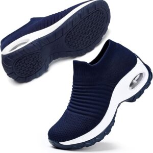STQ Womens Slip on Walking Shoes Breathable Non Slip