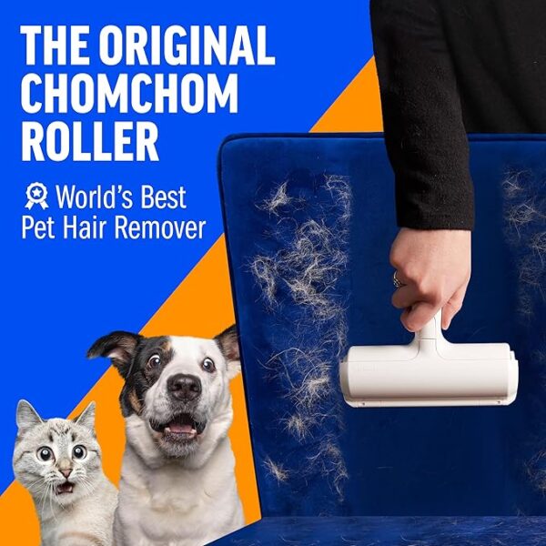 Chom Chom Roller Pet Hair Remover and Reusable Lint - Image 2