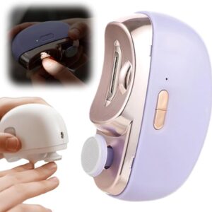 Electric Nail Clippers for Seniors Nail Clipper Trimmer,2025 Upgraded 3 in 1