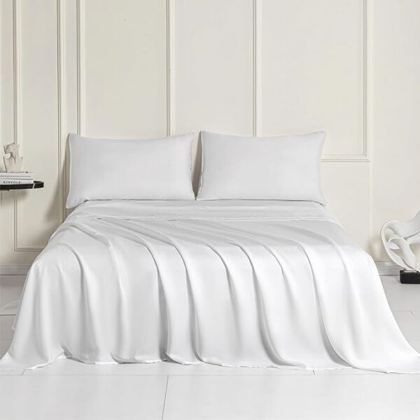 Sophia & William 100% Tencel Lyocell Queen Sheet Set - 4 Pieces,