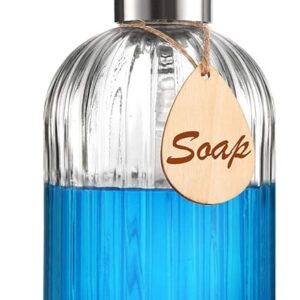 2023 Version - Large Soap Dispenser with Silicone Pad –
