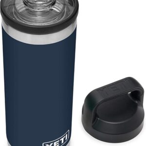 YETI Rambler 18 oz Bottle, Vacuum Insulated, Stainless Steel with Chug Cap