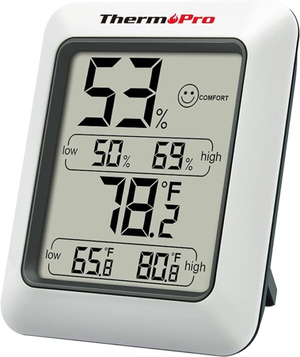 ThermoPro TP50 Digital Hygrometer Indoor Thermometer Room