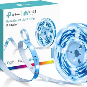 Kasa Smart LED Light Strip, 16.4ft WiFi LED Strip Works with Alexa
