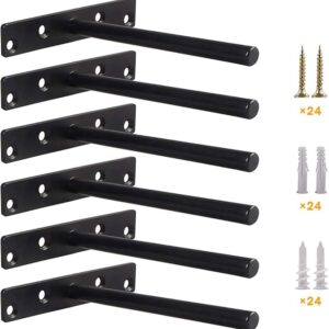 Heavy Duty Floating Shelf Bracket (Set of 6)