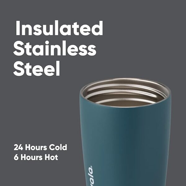 Owala SmoothSip Slider Insulated Stainless Steel Coffee Tumbler - Image 2