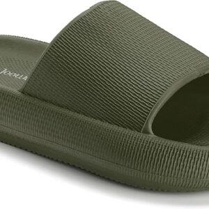 Joomra Pillow Slippers for Women and Men Non Slip Quick Drying Shower