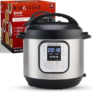 Instant Pot Duo 7-in-1 Electric Pressure Cooker, Slow Cooker, Rice Cooker,