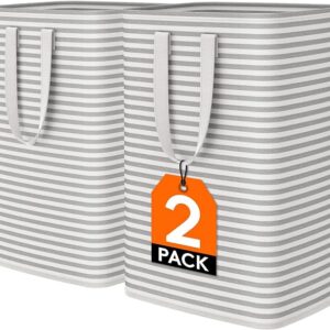Lifewit 2 Pack Laundry Hamper Large Collapsible Laundry Baskets,