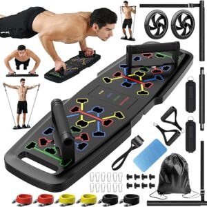 Push Up Board,Home Gym,Portable Exercise Equipment,Pilates Bar