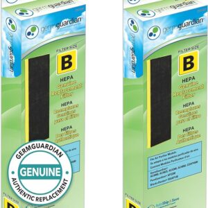 GermGuardian Genuine HEPA PURE Replacement Air Purifier Filter B for