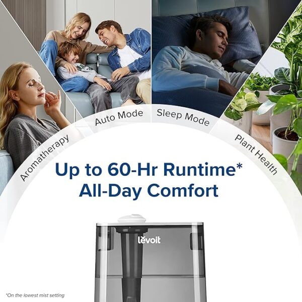 LEVOIT Smart Humidifiers for Bedroom Large Room Home - Image 2