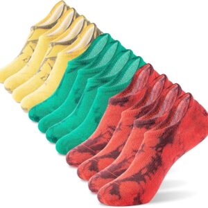 IDEGG No Show Socks Womens and Men Low Cut Ankle Short Anti