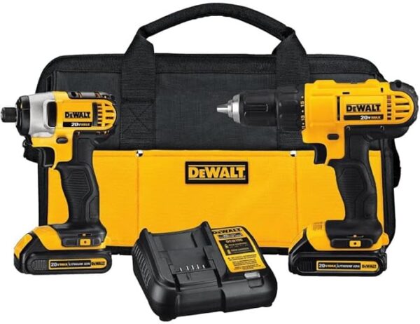 DEWALT 20V MAX Cordless Drill and Impact Driver,