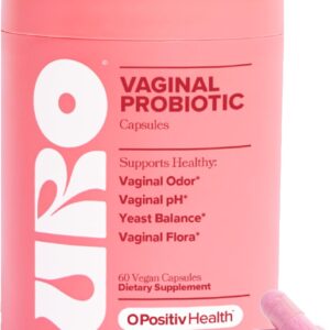 URO Vaginal Probiotics for Women pH Balance with Prebiotics
