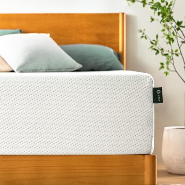 ZINUS 10 Inch Green Tea Memory Foam Mattress [New Version]