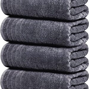 Tens Towels Pack of 4 Extra Large Bath Towels