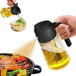 2 in 1 Olive Oil Dispenser Bottle for Kitchen,