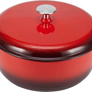 Basics Cast Iron Dutch Oven Pot with Lid
